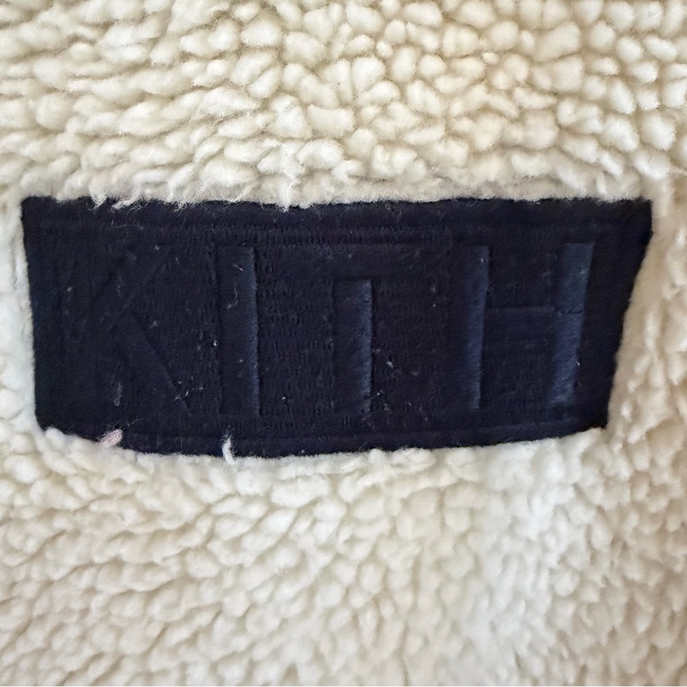 Cozy Cream Sherpa Hoodie KITH - Picture 4 of 8